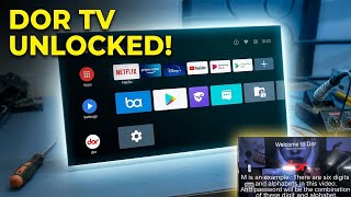 DOR 4K TV 43 Unlock IQ Test | Crack the 6-Digit Code | DOR TV 43C01BPL CV962D4-G55 screenshot 3