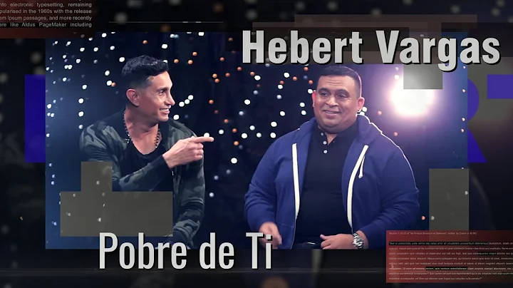 Hebert Vargas FT Erick Escobar - Pobre de ti -  [V...