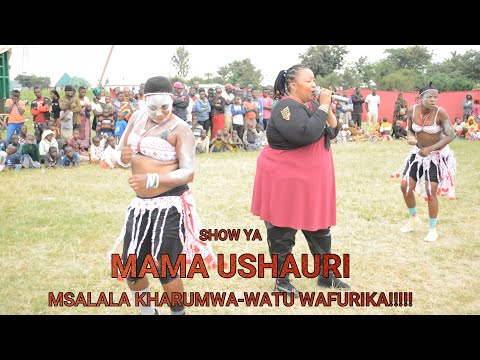 MAMA USHAURI LIVE SHOW NDANI YA MSALALA KHARUMWA .WATU WAFURIKA KUMTAZAMA !! #MAMA USHAURI 2022