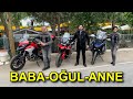 BABA-OĞUL-ANNE 3 MOTOSİKLET | 5Sriders | GEZMECE TOZMACA