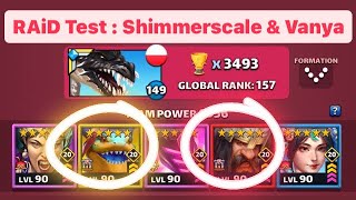 Empires & Puzzles RAiD Hero Test : ☀️ Shimmerscale & 🔥Vanya Hold Fort❗️