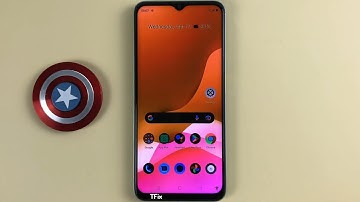 Shortcut to invert screen color on Realme C35 Android 11