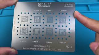 Stencil BGA Qualcomm MTK CPU 0.12mm Amaoe MQ1 - CELLMASTER