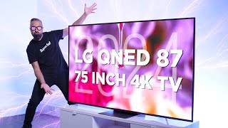 NEW LG 75-inch QNED87 TV 2024 - Unboxing \& Impressions