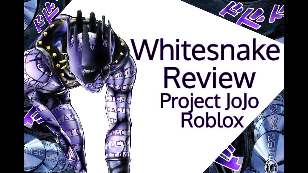 Whitesnake Review Project Jojo Roblox Youtube - ล งพ ผ ใช สแตนด ก อปป พล งคนอ น whitesnake roblox jojo