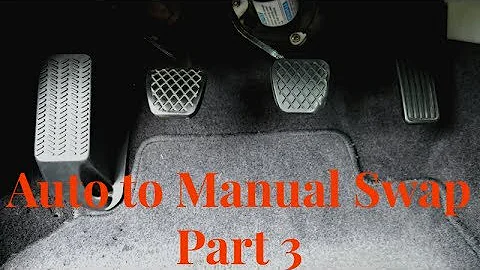 Honda Auto to Manual Swap (Part 3)