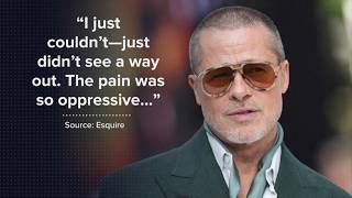 Brad Pitt opens up about sobriety and mental health