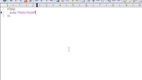 เริ่มต้นเขียนภาษา PHP ตอนที่ 1