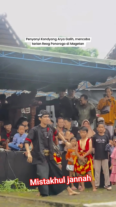 MAS ARYA GALIH JOGET GANONG #aryagalih #shortsviral #shorts #shortvideo #shortvideos
