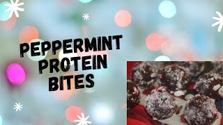 Peppermint Protein Bites| Countdown to Christmas