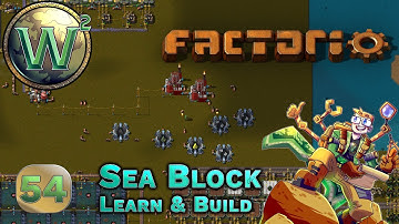 Factorio Sea Block Learn & Build - Gas Processing - Let