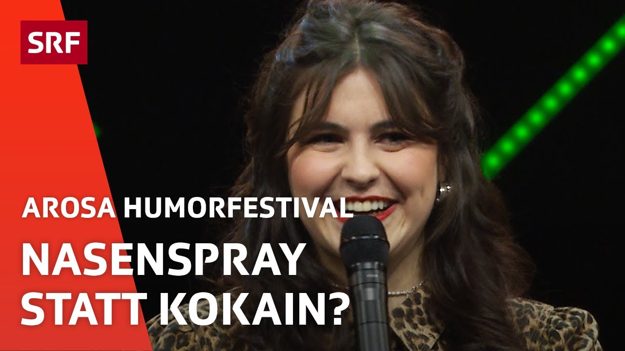 Julia Steiner: Nasenspray statt Kokain? | Comedy | Arosa Humorfestival | SRF