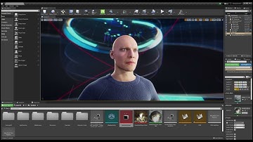 UE4 - Composure Test - Video Playback inside Unreal Engine