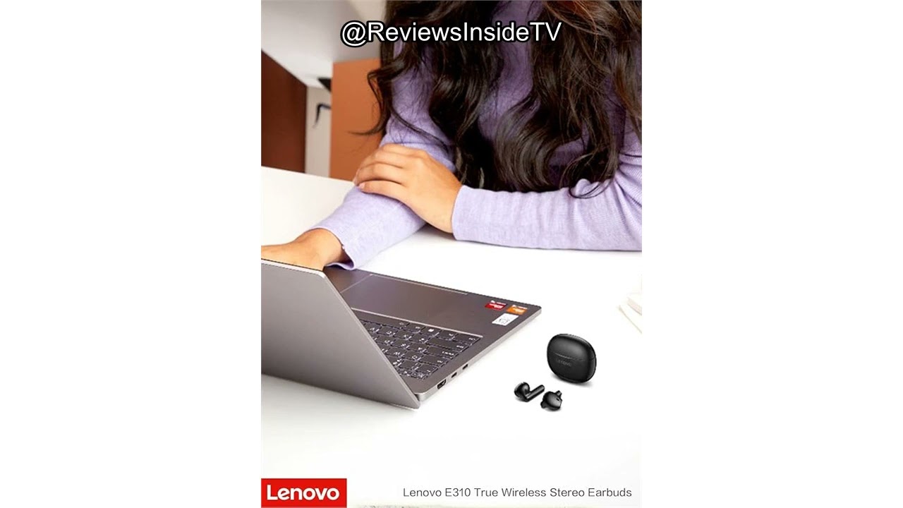 The Lenovo E310 True Wireless Stereo Earbuds.