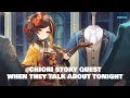 Genshin Impact | Chiori Story Quest | When They Talk About Tonight