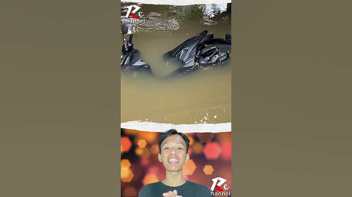 Motor jatuh ke sungai saat sedang di cuci #youtubeshorts