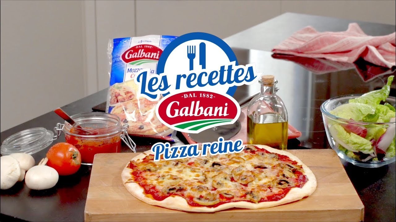 Pizza Reine Maison Recette De Pizza Maison Galbani Youtube