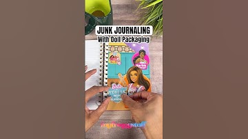 Junk Journaling with Doll Packaging: Barbie and Teresa Recipe for Friendship | Be Rooted Journal
