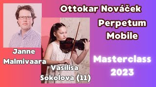 Vasilisa Sokolova (11 yo): Ottokar Nováček &quot;Perpetum Mobile&quot; / О. Новачек &quot;Непрерывное движение&quot;