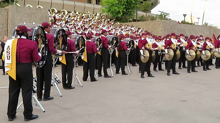 ASU Sun Devil Marching Band - Pregame Music 11/4/2017
