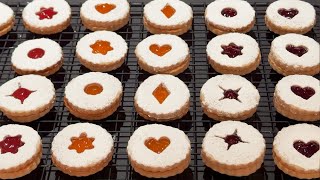 Sablés Linzer, un délice!