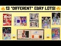 13 *Different* eBay Football Card Lots! Opening Them ALL!