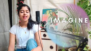 Miniatura de vídeo de "Imagine - John Lennon Cover by Akanksha (With Rain Sounds)"