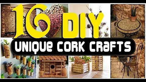 16 DIY Unique Cork Crafts
