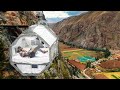 Peru Sky Lodge 🇵🇪 - نمت بالفندق المعلق في أعلى حافة الجبل