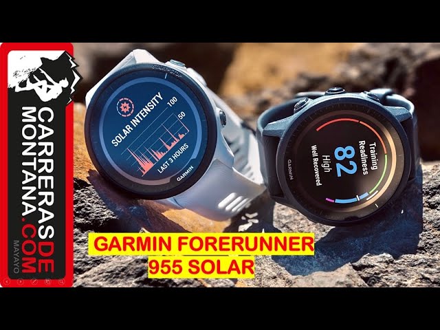 GARMIN FORERUNNER 955: Reloj gps running y triatlón. Review Mayayo