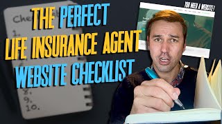 The Perfect Life Insurance Agent Website Checklist screenshot 4