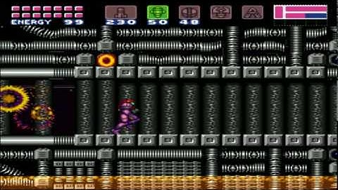 Super Metroid - SNES -  Speed Run 100% part 11/12