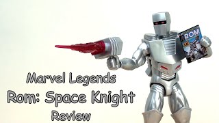Marvel Legends Rom Space Knight action figure review