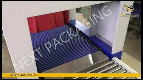 SEMI AUTOMATIC WEB SEALER AND SHRINK TUNNEL FOR 2 LITRE WATER BOTTLE