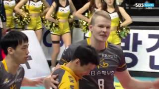 20161229 KB손해보험 vs OK저축은행 승리 경기 하이라이트