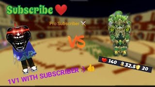 MEDUSA 5/5 Max DMG + Perma Sword Combo is INSANE in Skyblock | Blockman Go PvP 1v1