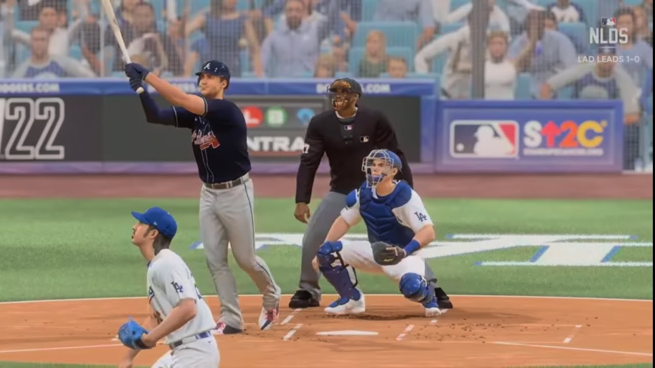 NLDS Game 2. Braves Vs Dodgers YouTube