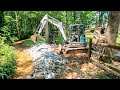 How To Fix A Creek Bank With Rip Rap And A Fence Install