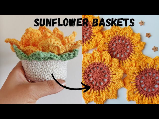 Crochet Kit Beginners Crochet Starter Kit Sunflower Potted - Temu