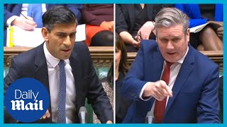 Rishi Sunak and Keir Starmer share fiery clash over NHS nurse strikes | PMQs