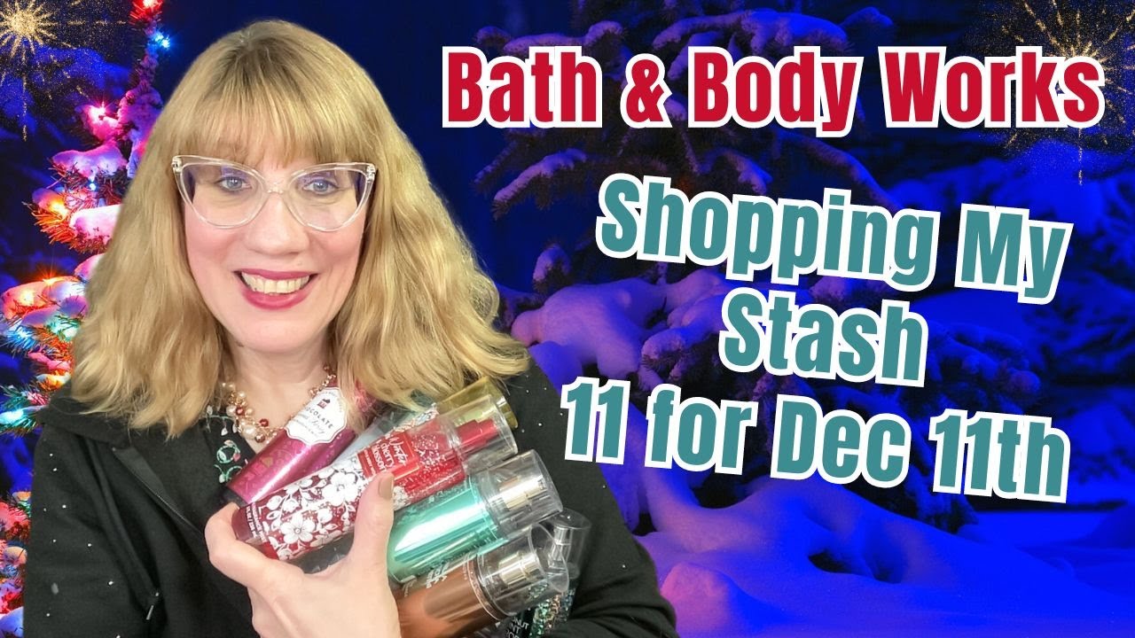 Bath & Body Works Shopping My Stash 11 FINE FRAGRANCE MISTS for Dec