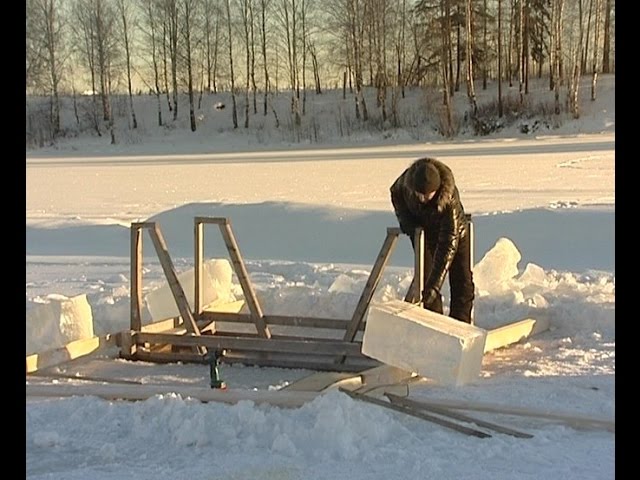 Купель к крещенским купаниям готова