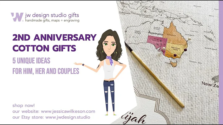 2nd Anniversary Gift Ideas - 5 Meaningful Cotton Gifts for Him, Her and Couples | JW Design Studio