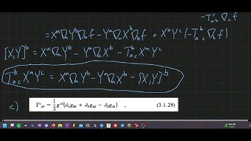 Robert Wald General Relativity chapter 3 problem 1 solution