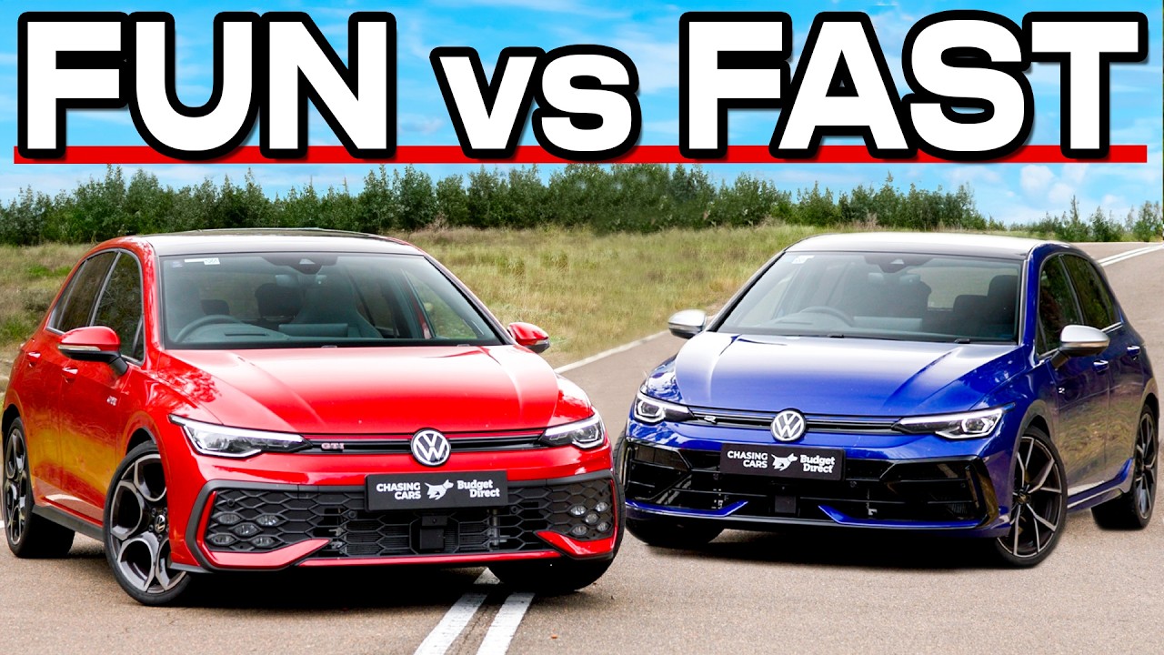 Быстрая битва Golf! (Сравнительный обзор Volkswagen Golf GTI 2026 года и R)