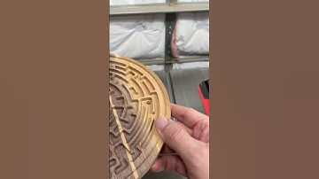 Unbelievable Ball Maze Game: Crafted with #Shapeoko CNC Router – You Won’t Believe the Precision!