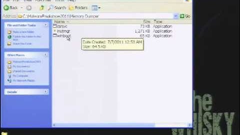 DEFCON 19  Malware Freak Show 3  They