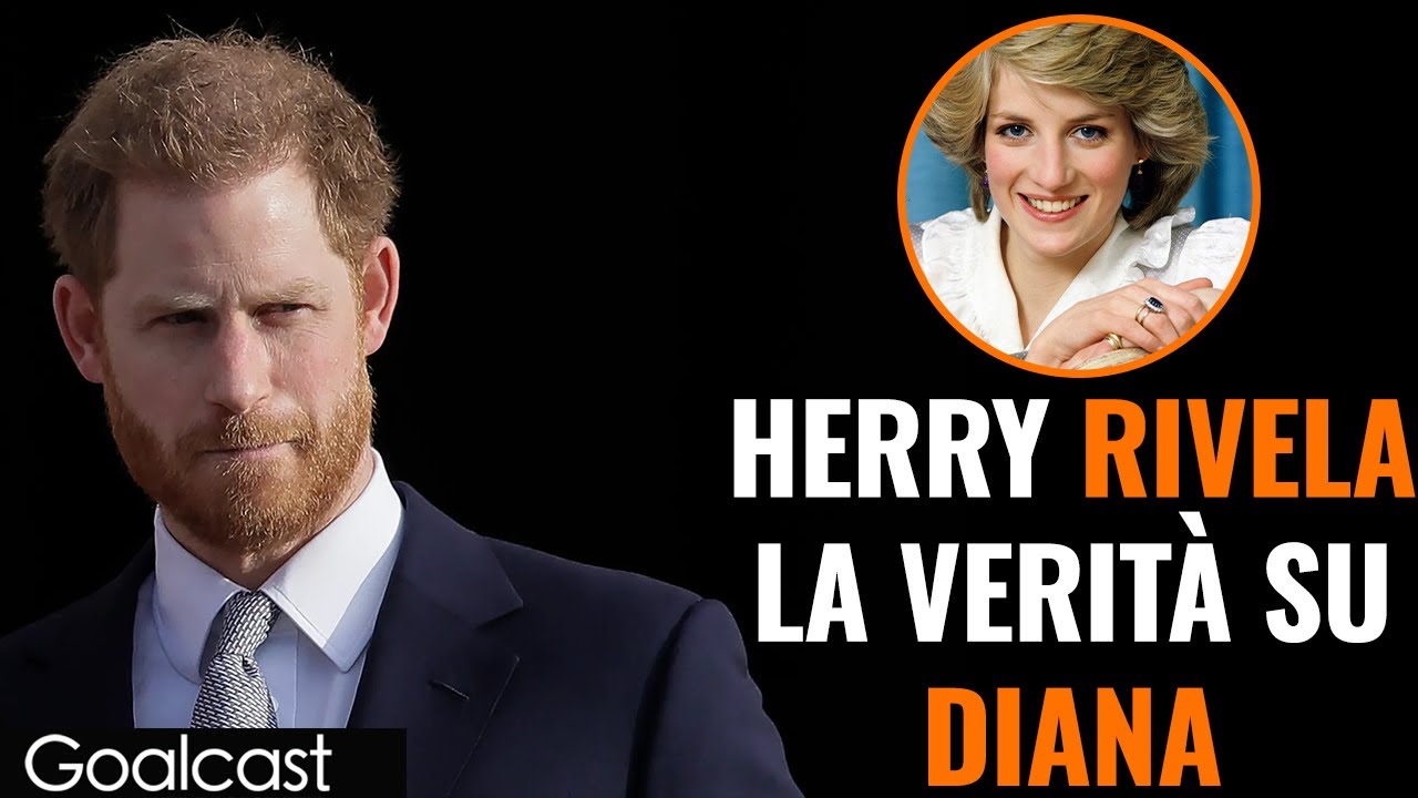 Il principe Harry si apre sulla perdita della principessa Diana | Goalcast