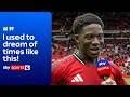Kobbie Mainoo FULL post-match interview after scoring winner against Liverpool! 🌟