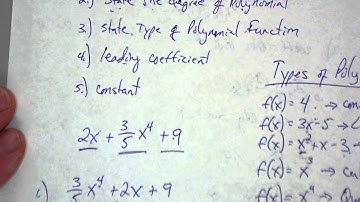 Polynomial Functions Part 2